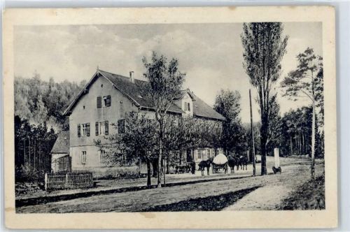 01468 O8105 Moritzburg Gebrauchsspuren Restaurant Auer