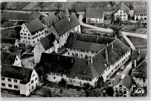 Heiligkreuztal Fliegeraufnahme, Gasthof zum Kreuz