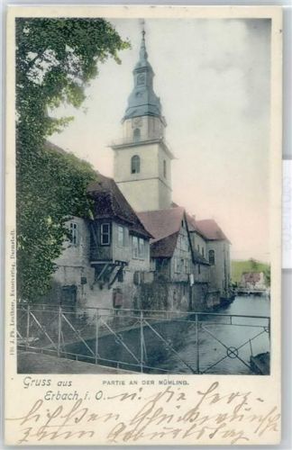 Erbach Kirche, Flusspartie