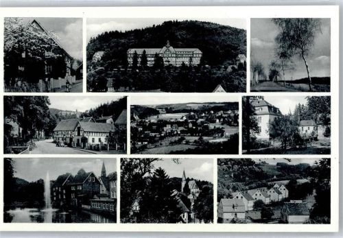Denklingen Schloss, Teilansichten, Gesamtansicht, Fontaine