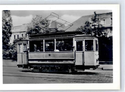 Dessau 90 Jahre Straßenbahn