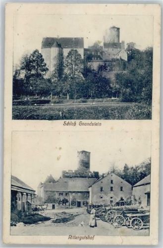 Kohren-Sahlis Schloß Gnandstein, Rittergutshof