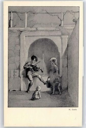 Goetz, M. , Junge mit Geige