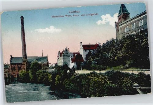 Cottbus Elektrisches Werk, Amtsgericht, Landgericht