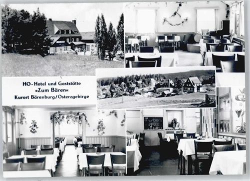 Bärenburg Hotel, Gaststätte Zum Bären