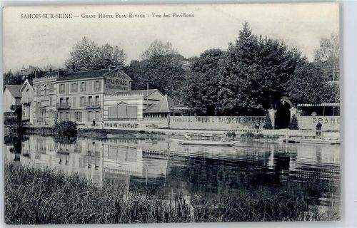 Samois-sur-Seine Grand Hotel Beau Rivage, Vue des Pavillons