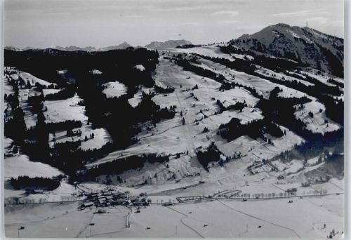 87549 W8977 Rettenberg , Oberallgäu - Fliegeraufnahme , Foto