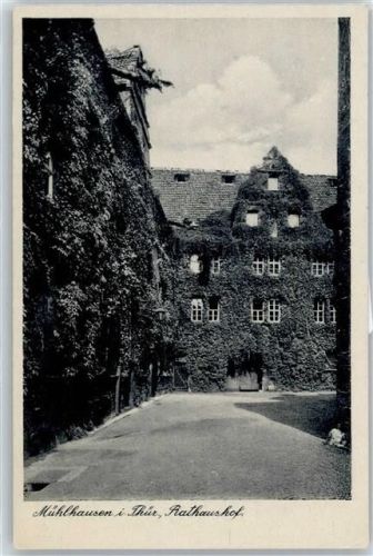 Mühlhausen Rathaushof