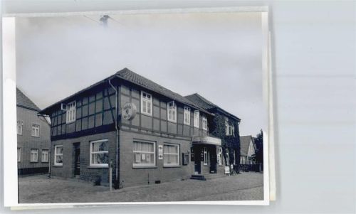 Landesbergen Foto mit Negativ, Gasthaus
