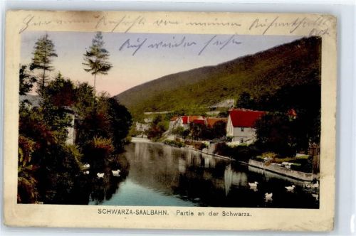 Schwarza Partie an der Schwarza