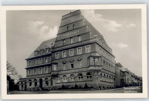 Hainichen Stadthaus, Sparkasse Stadtbank