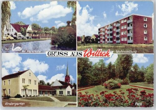 47877 W4156 Willich - Parkhotel Wohnsiedlung, Kindergarten, Park