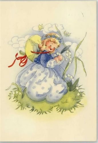 1949 Kinder Schmetterlinge