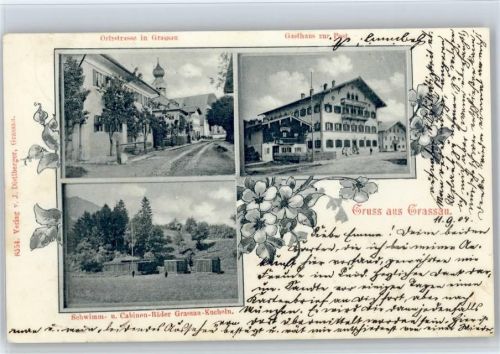 Grassau Hauptstrasse , Gasthaus zur Post
