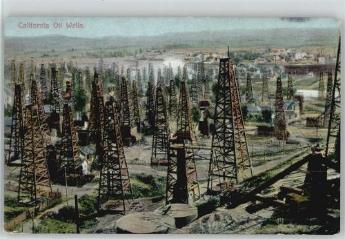 1920 California Oil Wells Öltürme