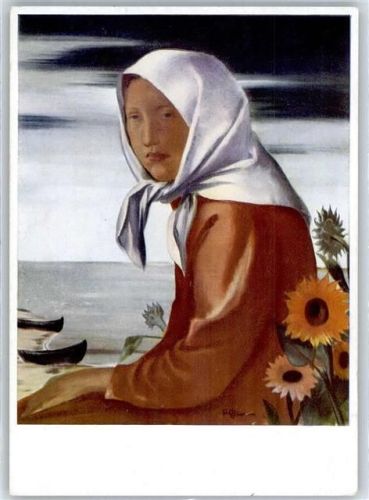 Fritz Burmann, Kurisches Mädchen, Bild 25/V
