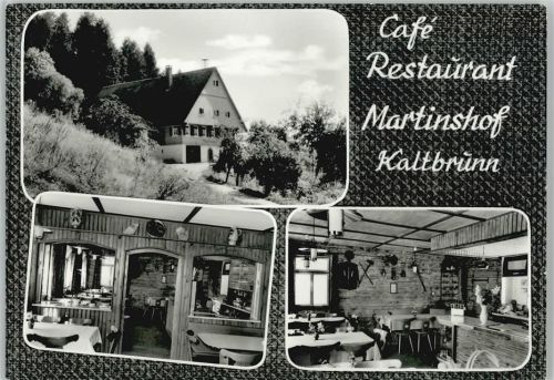Kaltbrunn Cafe Restaurant Martinshof