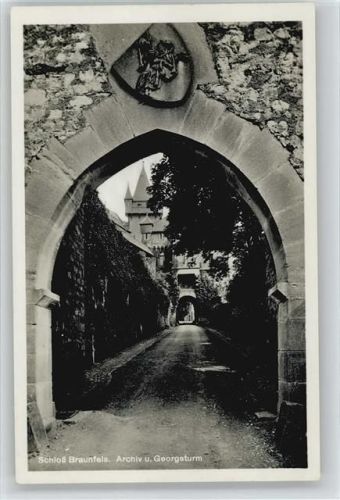 Braunfels 1935 Georgsturm u. Archiv