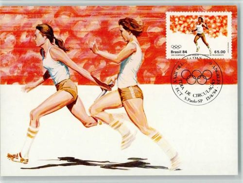 23. Olympiade Staffellauf