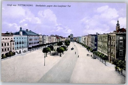 Tittmoning Stadtplatz, Laufener Tor