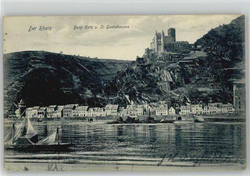 St. Goarshausen Burg Katz