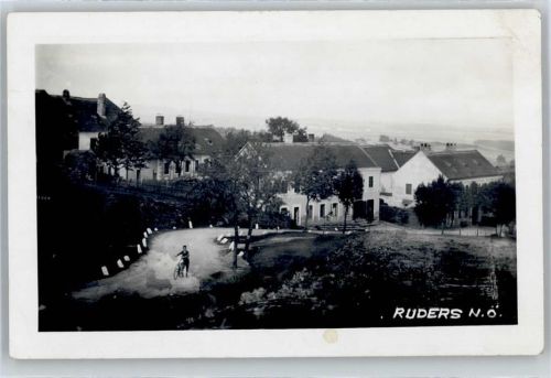 Ruders Dorfstrasse , Foto-Karte