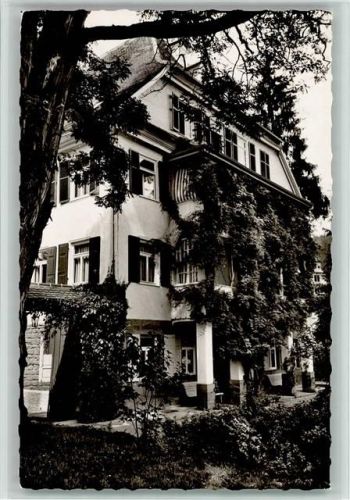 Hirsau Sanatorium Hirsau Dr. Helmuth Römer