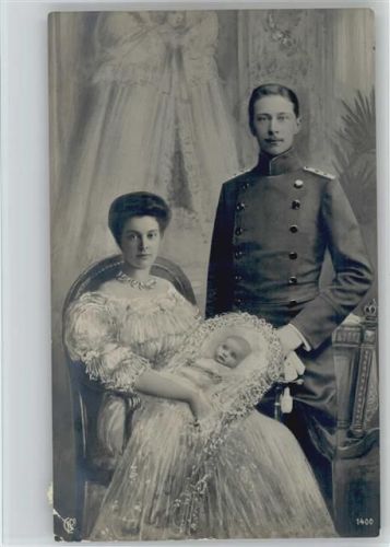 Kronprinzenpaar 1906 Foto AK