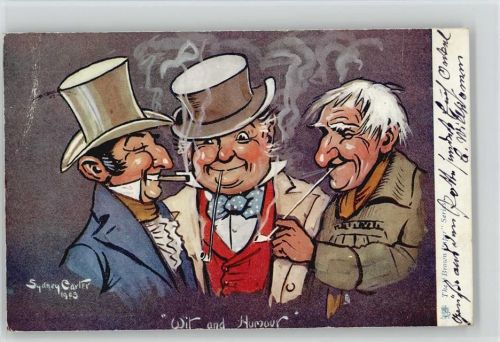 1904 Künstler sign Sydney Carter Tuck AK Serie 1740 Brown Paper