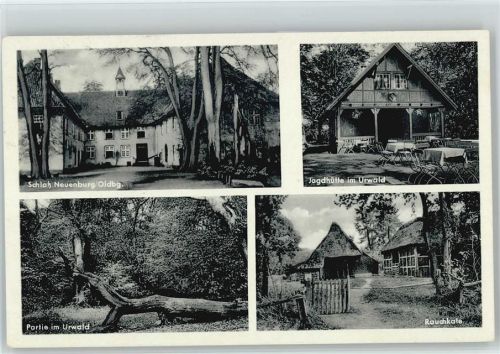 Neuenburg Schloß Jagdhütte Urwald Rauchkate