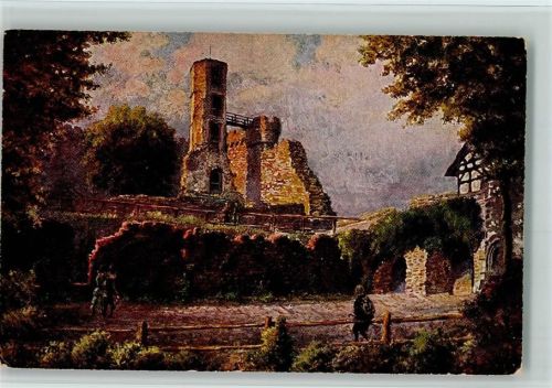 Dilsberg Ruine sign.