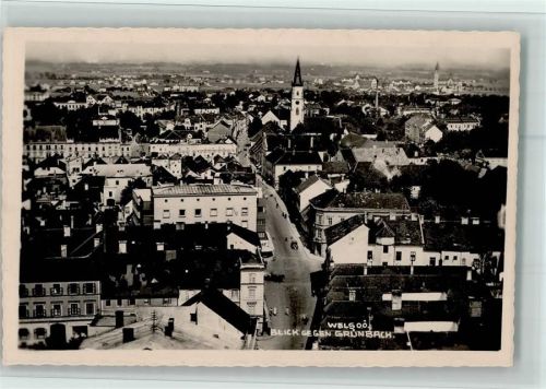 Wels Blick gegen Grunbach