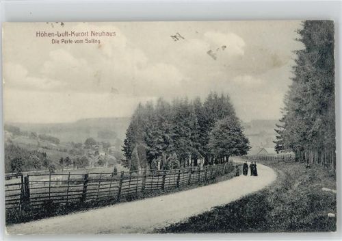 Silberborn 1907 Neuhaus Hotel Zum braunen Hirsch Wandern Die Perle von Solling