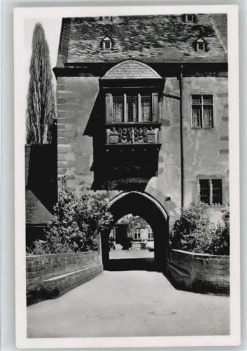 Büdingen Schloßeingang