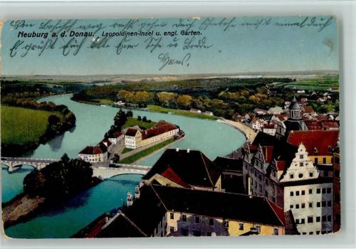 Neuburg Leopoldinen-Insel und engl. Garten