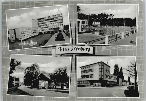Neu-Isenburg Schwimmbad Straßenbahn