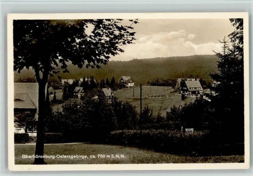 Oberbärenburg Osterzgebirge