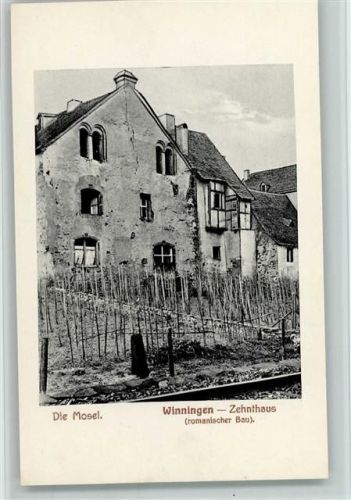 Winningen Zehnthaus romansicher Bau die Mosel