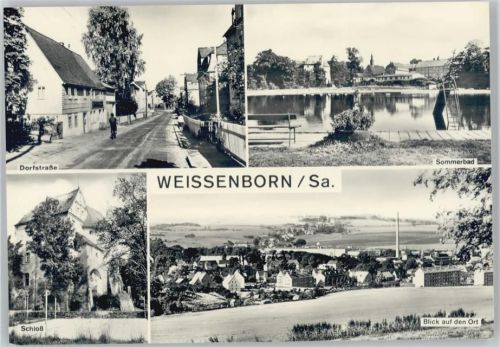 Weißenborn Dorfstraße Sommerbad Schloß