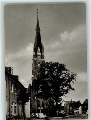 46414 W4292 Rhede , Westf - Marktplatz Kirche