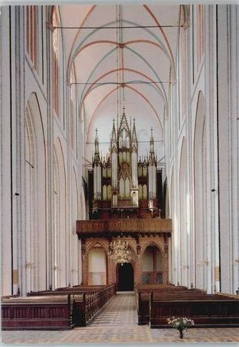 Schwerin Dom Friedrich Ladegast Innenaufnahme