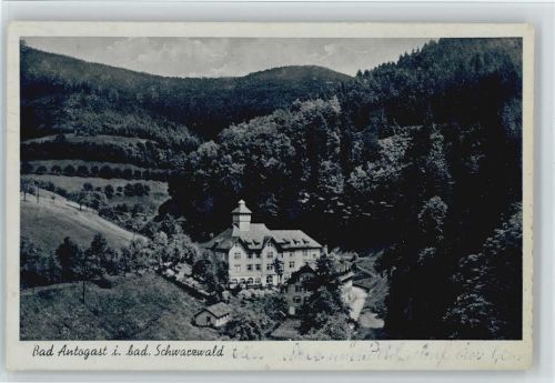 Bad Antogast Erholungsheim Landesversicherungsanstalt BAden