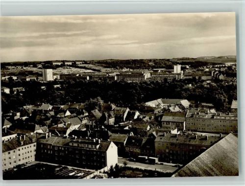 Neubrandenburg Blick über die Südstadt