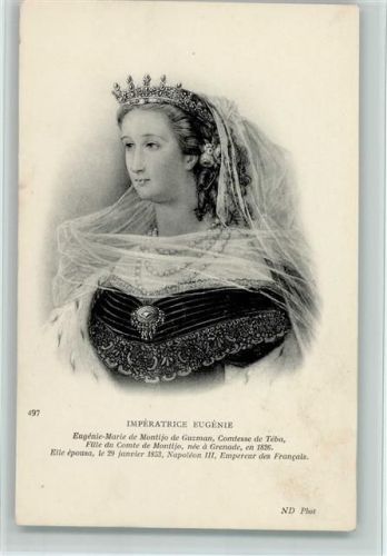 ND Phot. Nr. 497 Impératrice Eugénie