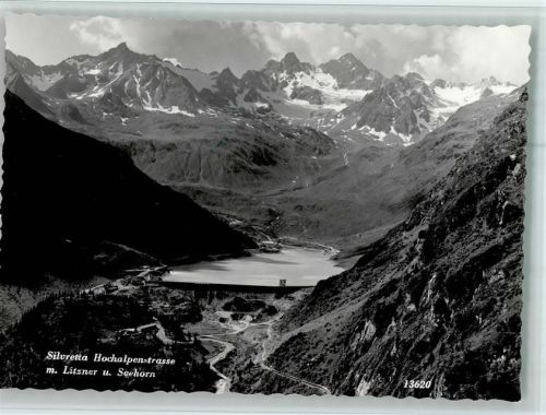 Landeck Silvretta-Hochalpenstrasse mit Litzner und Seehorn