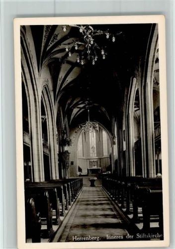 Herrenberg Inneres Stiftskirche