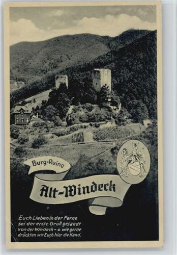 Bühl Burgruine Alt-Windeck
