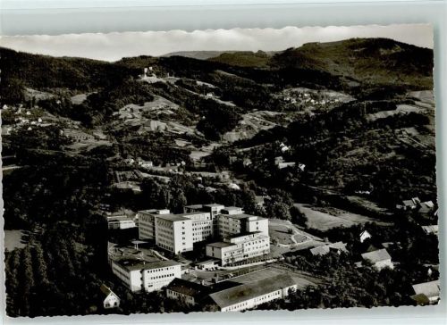 Bühl Luftaufnahme NATO-Krankenhaus Burg Alt-Windeck