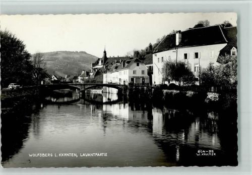 Wolfsberg Lavantpartie Postkartenverlag W.Kramer