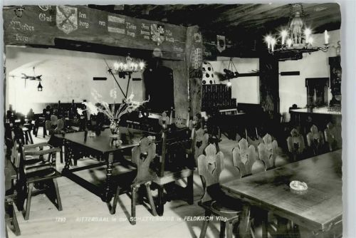 Feldkirch Schattenburg Innenaufnahme Rittersaal